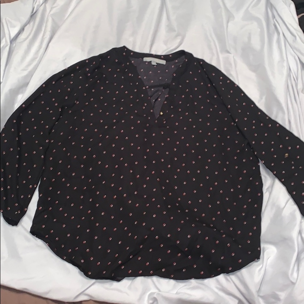 Black dress shirt